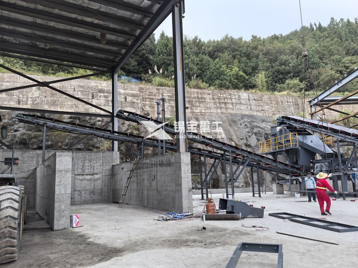 四川巴中城投现场（搭配徐工4000一体机）